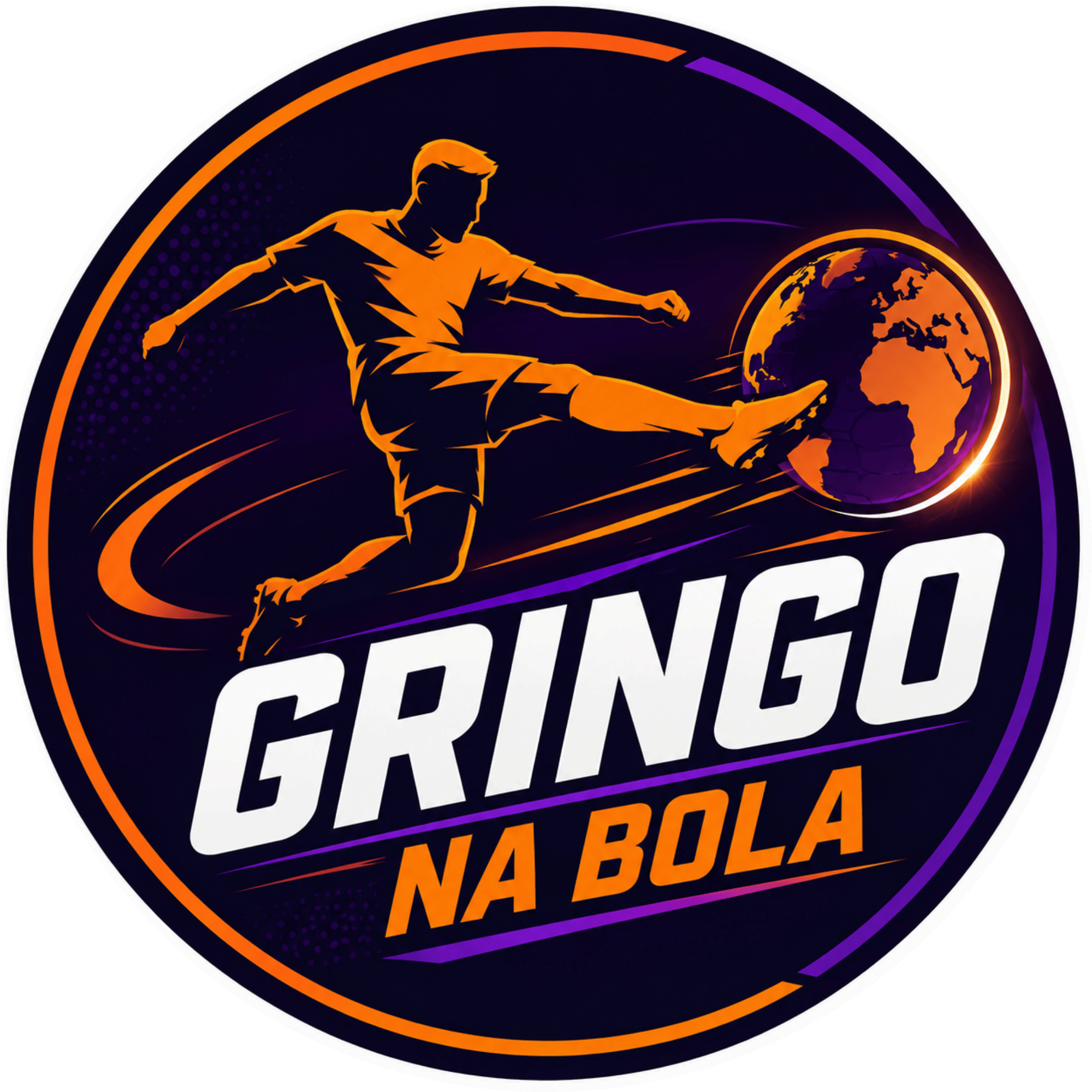 Logo do canal Gringo na Bola