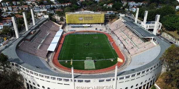 Vista do Mercado Livre Arena Pacaembu