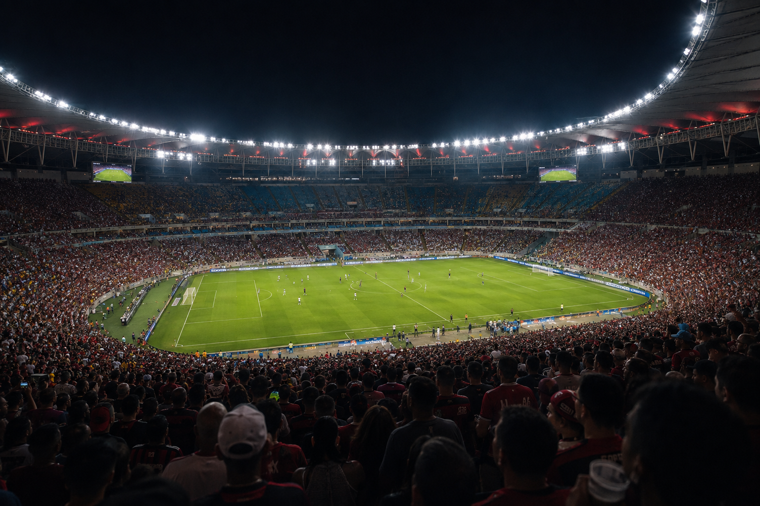 Vista interna do Maracanã